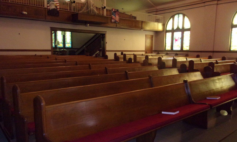 Sanctuary at First United Presbyterian Church in Granite City, IL