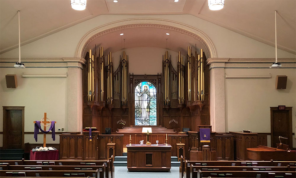 Easter at First United Presbyterian Church in Granite City, IL